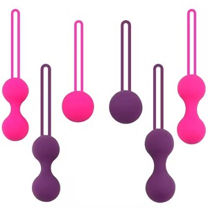 Boules de Kegel vaginales en silicone premium imperméables Ben Wa, ensemble de 3 pièces pour femmes débutantes - Product Image 2