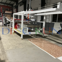 Machine de fabrication de panneaux en marbre PVC, machine à panneaux muraux en marbre PVC, machine à marbre artificiel