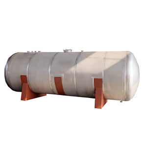 Serbatoio Orizzontale Industriale in Acciaio Inossidabile Nuovo di Zecca per Stoccaggio Olio e Prodotti Chimici a Pressione - Fornitura Diretta - Product Image 1