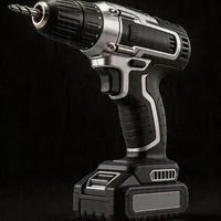 Perceuse électrique sans fil 21V à moteur sans balais haute efficacité, outil de perçage portatif robuste pour usage domestique et industriel OEM 3/4