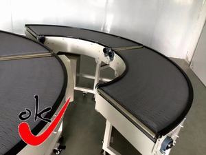Low Price PVC PU Rubber <strong>Belt</strong> Turn <strong>Conveyor</strong> 90 Degree 180 Degree Custom Radius For Food Industry - Product Image 6