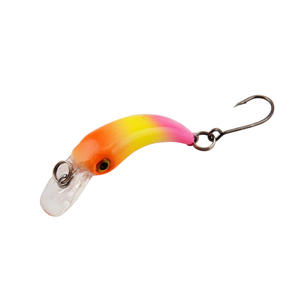 Mini appât flottant à manivelle 4cm 1.4g Micro <span class=keywords><strong>leurre</strong></span> Ultra léger avec hochet pointu crochet unique pour truite panfish <span class=keywords><strong>gardon</strong></span> - Product Image 5