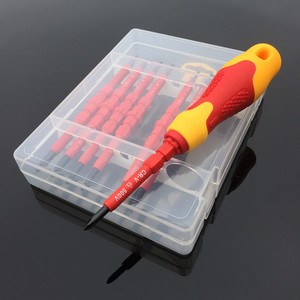Precision <b>Screwdriver</b> Set 115Pcs Cross Phillips Bit 200Mm Industrial Grade Anti-Slip Handle Plastic Handle - Product Image 4