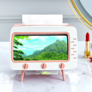 TV Tissue Box Handy Stand halter Desktop Papier halter Organizer Lagerung Serviette Fall Organizer - Product Image 5