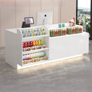 Bàn tiếp tân để thanh toán quầy cửa hàng tiện lợi siêu thị trà sữa cửa hàng Thai Sản cửa hàng dược phẩm-Thiết kế cửa hàng - Product Image 3