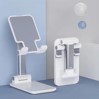 Support de téléphone et tablette pliable et portable en ABS écologique, réglable en hauteur, avec miroir – Meilleure vente