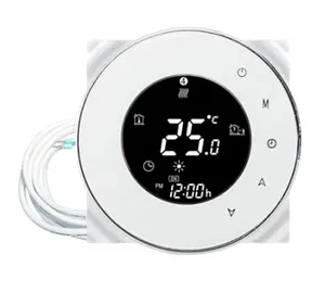 Thermostat intelligent sans fil programmable, affichage numérique, pour la maison, chauffage au sol de la salle