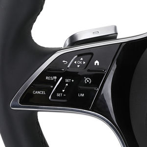Volante Personalizzato di Lusso in Pelle Piena per Mercedes Benz W221 W223 W204 W205 <span class=keywords><strong>CLS</strong></span> <span class=keywords><strong>C257</strong></span> W166 W212 W213 S63 - Product Image 2