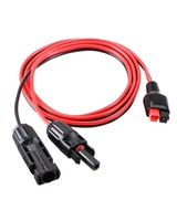 Câble d'extension pour panneau solaire 10 AWG avec connecteur de batterie Power Pole 45A