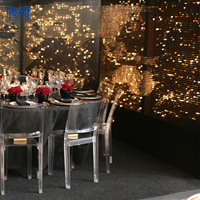Cloison de séparation coulissante SS Golden Walls de 100 cm en aluminium pour hall d'entrée, design pour la maison, séparateur de pièce pliable en acier inoxydable