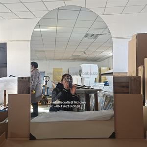 Miroir mural en métal avec <span class=keywords><strong>cadre</strong></span> moderne, vente en gros d'usine, miroir décoratif pour salle de bain, pleine longueur, tailles personnalisables 50x90 - Product Image 3