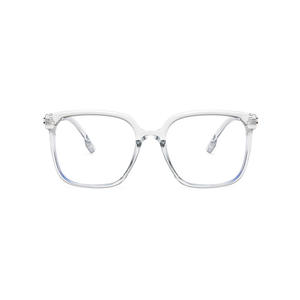 Gafas de Mujer Qianai con Marco Rectangular Anti Luz Azul, Lentes de Acetato, Estilo Coreano con Remaches de Puntos N1-6309 - Product Image 2