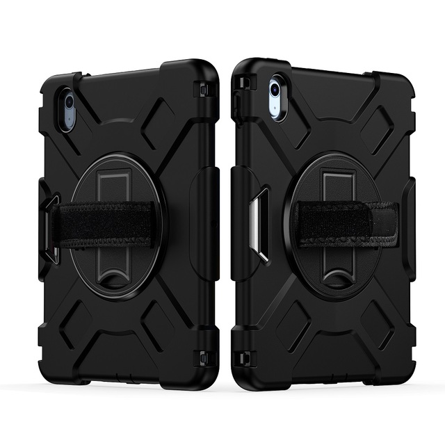 360 Rotating Shockproof Tablet Case for iPad 10.9 for iPad 10.9 10.2 Air 11 Pro Protective Covers Silicone Cover Tablet Computer