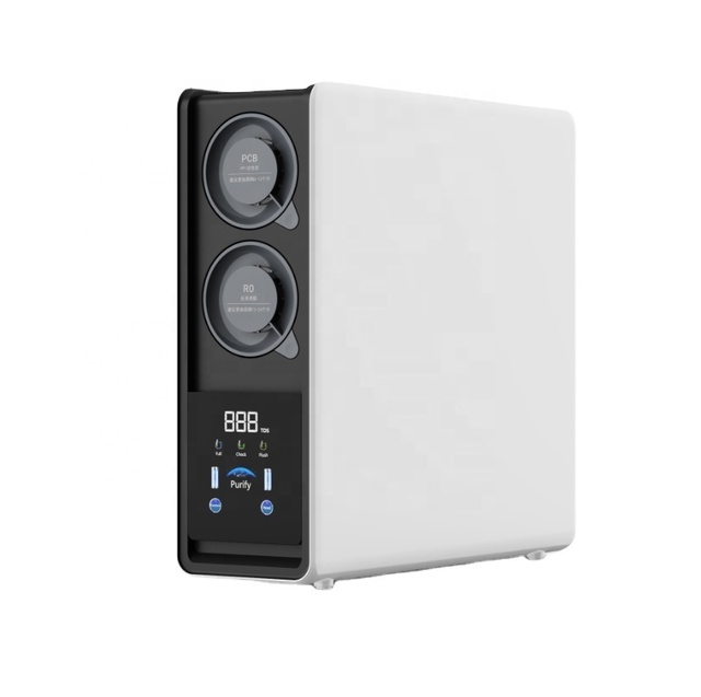 High Performance Electric RO Reverse Osmosis Water Purifier 3-Stage Filtration TDS Monitoring Smart Faucet for Home Hotel Use