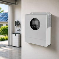 Inversor Híbrido Shuoyi de 3.5kW-11kW Fuera de Red MPPT 24V 48V, Onda Sinusoidal Pura con WiFi y Compatible con Baterías de Litio para el Hogar