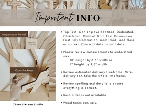 Croix en bois personnalisée pour <span class=keywords><strong>baptême</strong></span> cadeaux de <span class=keywords><strong>baptême</strong></span> pour garçons belle croix artisanale en bois pour panneau mural ou boîte en bois - Product Image 3