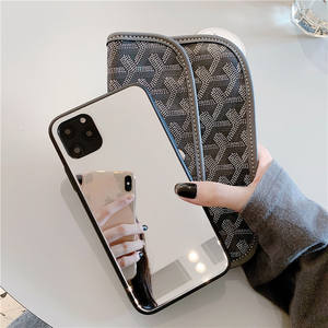 Commercio all'ingrosso moda Make-up specchio cassa del telefono per <span class=keywords><strong>iPhone</strong></span> 16 Pro Max ragazze acrilico <span class=keywords><strong>Cover</strong></span> in vetro temperato per <span class=keywords><strong>iPhone</strong></span> 15 14 13 12 <span class=keywords><strong>11</strong></span> - Product Image 3
