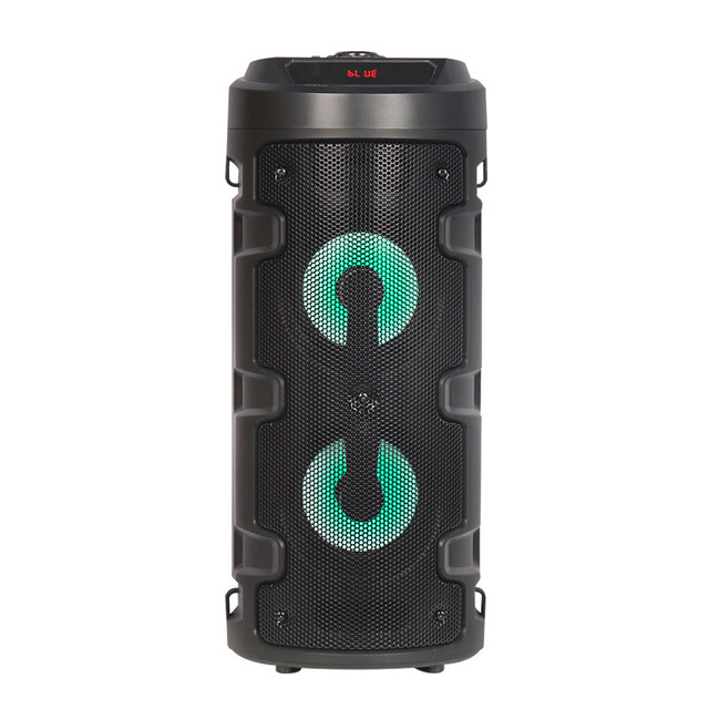 Outdoor Waterproof Portable Speakers TWS Colorful LED Rechargeable Wireless Party Blue Tooth Speaker