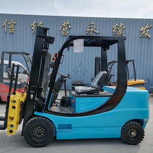 Forklift Baterai 4x4 Efisiensi Tinggi 2/3 Ton Forklift Listrik dengan Ban Padat Anti-selip untuk Penggunaan Gudang - Product Image 4