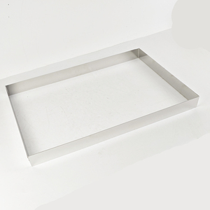 Plateau perforé et à surface plane / Plateau en acier inoxydable et alliage d'aluminium pour four et séchage, résistant à la chaleur - Product Image 1
