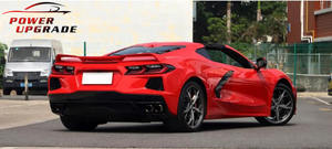 Répartiteur de pare-chocs arrière C8 en Fiber de carbone, shunt arrière pour <span class=keywords><strong>Chevrolet</strong></span> <span class=keywords><strong>Corvette</strong></span> C8 2 portes sega Top Coupe - Product Image 2