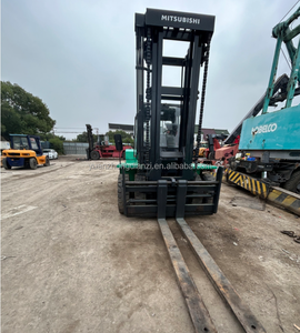 מחיר זול משמש יפן מיצובישי 10 טון 15 טון <span class=keywords><strong>16</strong></span> טון 20 טון מלגזה עם מנוע דיזל יפני משומש חתול 16ton מלגזה fd160 - Product Image 6