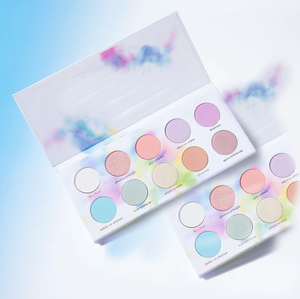 Palette d'ombres à paupières magnétiques personnalisées, vegan, paillettes holographiques, <span class=keywords><strong>maquillage</strong></span> pour les yeux, <span class=keywords><strong>maquillage</strong></span> de fête pour filles - Product Image 5