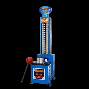 NINIX All Ages Arcade Punch <b>Game</b> Coin Operated <b>Electronic</b> Commercial Amusement Strength Tester LED Scoring High Score Coin - Product Image 5
