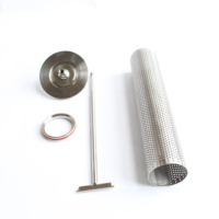 Filtro manual angular para mosto de vino, con filtro de malla de 100 mesh, de 1'-4', de acero inoxidable SS304 SS316L, accesorio DN25-DN100 para agua