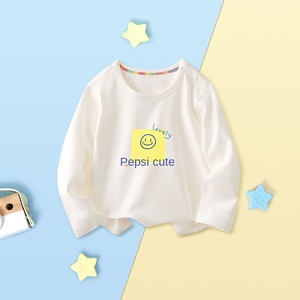 Kids' Long-Sleeved Knitted Casual <strong>T</strong>-<strong>Shirt</strong> Spring Autumn Cotton Eco-friendly Cartoon Print for Girls Boys - Product Image 6