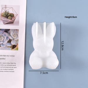 3D Animale Del Silicone Del Coniglio Stampi Orso Colata di Resina Stampi per la Candela, Mestieri Della Resina FAI DA TE - Product Image 3