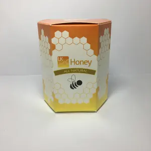 Honey Jar Packaging Paper Gift Box Custom Printed Logo