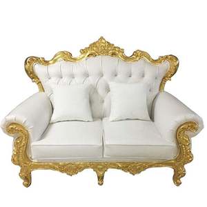 Chaises de trône royales en or <span class=keywords><strong>à</strong></span> dossier haut, moins chères, pour le roi et <span class=keywords><strong>la</strong></span> reine, chaise de mariage de luxe royale pour le marié et <span class=keywords><strong>la</strong></span> mariée, chaise d'hôtel antique, banquet - Product Image 3