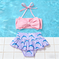 Maillots de bain personnalisés de style coréen sexy pour les filles pour les bébés filles et les adolescents avec un motif d'impression accrocheur