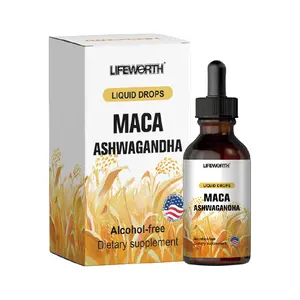 Lifeworth OEM/ODM Male Healthcare Boost Immunity Energy Supports Ginseng Maca Oyster Extract Oral Liquid For Men