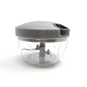 Mini Food Processor, Penggiling Daging, Manual Makanan Daging Grinder Sayur Cutter Milkshake