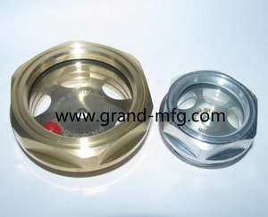 Mirillas de nivel de aceite BSP con junta tórica FKM, medidores de aceite de latón para cajas de engranajes de bombas y transmisión de potencia, varios tipos, múltiples tamaños - Product Image 4