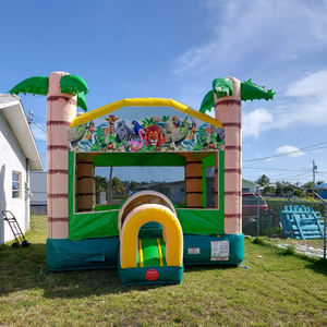 Château gonflable personnalisé pour l'extérieur, château gonflable durable en PVC, aire de jeux, <span class=keywords><strong>location</strong></span> de tente de <span class=keywords><strong>vacances</strong></span>, jardin, Noël, fête - Product Image 3