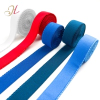 Vente d'usine coloré 20mm ceinture élastique Picot Nylon sous-vêtements bandoulière en peluche soutien-gorge bande élastique