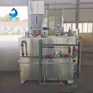 Sistema de Dosificación Química Automático de Acero Inoxidable con Tres Tanques, Equipo de Dosificación PAC <span class=keywords><strong>PAM</strong></span> para Tratamiento de Agua - Product Image 1