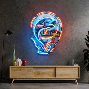 Treo tường trang trí Neon dấu hiệu UV in LED quảng cáo Neon dấu hiệu ánh sáng ý tưởng cửa hàng Logo tường chiếu sáng trang trí cho doanh nghiệp - Product Image 2