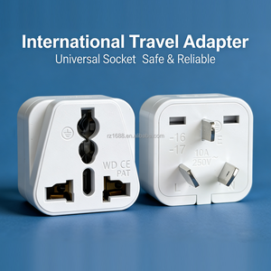 Adaptador de Enchufe de Viaje de 3 Puntas para <span class=keywords><strong>Australia</strong></span>, Convertidor de Corriente de Enchufe Australiano a Enchufe de Reino Unido/EE. UU./UE para <span class=keywords><strong>Australia</strong></span>, China, Nueva Zelanda, <span class=keywords><strong>Argentina</strong></span> - Product Image 6