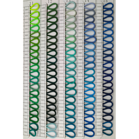 Offre Spéciale : Élastiques en Caoutchouc 200 Couleurs – Cordons Élastiques Tressés Solides 2mm, 2.5mm, 3mm