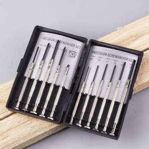 Juego de 11 Destornilladores de Acero para Desmontaje y Montaje de Relojes, Operación Manual, Embalaje en Cubo, Personalizable OEM - Product Image 2