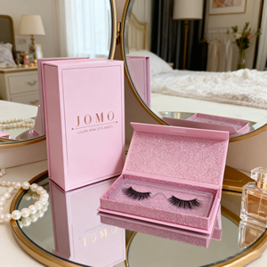 Eyelash Packaging Box Supplier Customized Lash Books 5 Pairs Wholesale <b>Empty</b> Lash <b>Boxes</b> Mirror Matt Lamination Cosmetic - Product Image 2