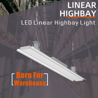 250w Led Linéaire Haute Baie Lumière 100w 200w Module Lampe Industrielle Monté En Entrepôt Suspendre Plafonnier