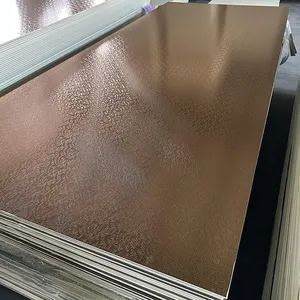 새로운 재료 뜨거운 판매 금속 1220x2440mm 큰 크기 대나무 벽 패널 나무 베니어 패널