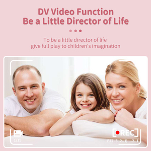 Appareil photo pour enfants, impression instantanée, objectif rabattable, selfie, écran IPS HD VGA de 2 pouces, 200 DPI, 1300 mAh, type <span class=keywords><strong>C</strong></span>, capture photo et <span class=keywords><strong>vidéo</strong></span>, rose, bleu - Product Image 4