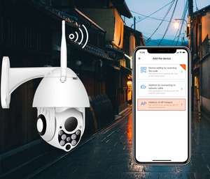 Giá Tốt Hai-Way Âm Thanh Ngoài Trời Không Thấm Nước Âm Thanh Phát Hiện Đám Mây 1080P Wifi Ip Mini PTZ Camera Cctv - Product Image 6