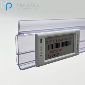 Hiplastics <span class=keywords><strong>PHDK</strong></span>塑料透明电子数据条价格ESL支架显示标签支架零售 - Product Image 4